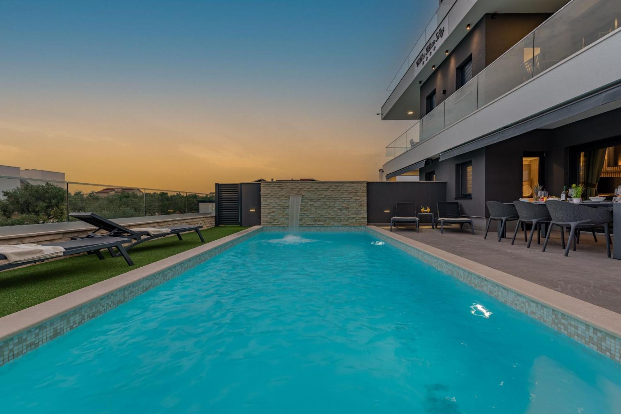 טוראני Villa Blue Sky 2 Zadarvillas מראה חיצוני תמונה